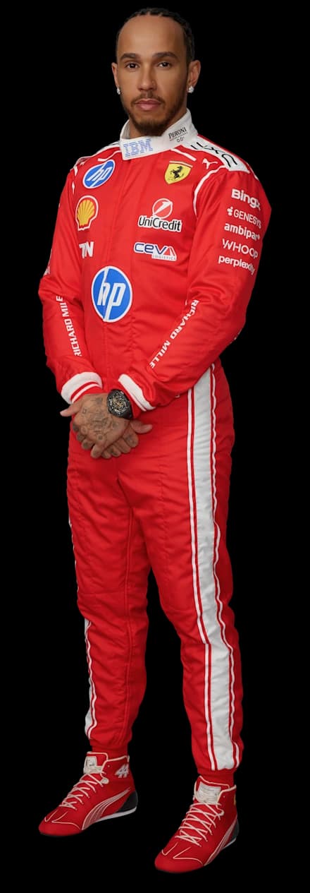 Fotografía de Lewis Hamilton