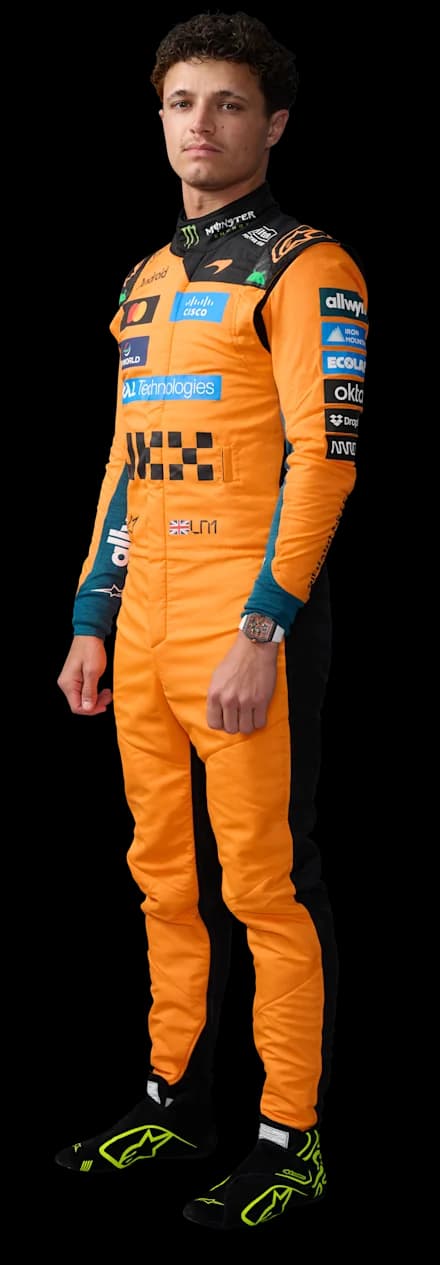 Fotografía de Lando Norris
